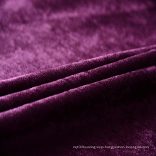 Wholesale Purple Polyester Chenille Sofa Fabric